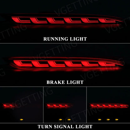 Tesla Model 3/Y Rear Bumper Reflector - Dynamic Turn Signal 2017-22