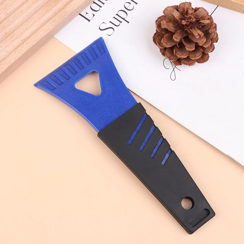 Mini Plastic Ice Scraper - Car Windshield Frost Removal Tool