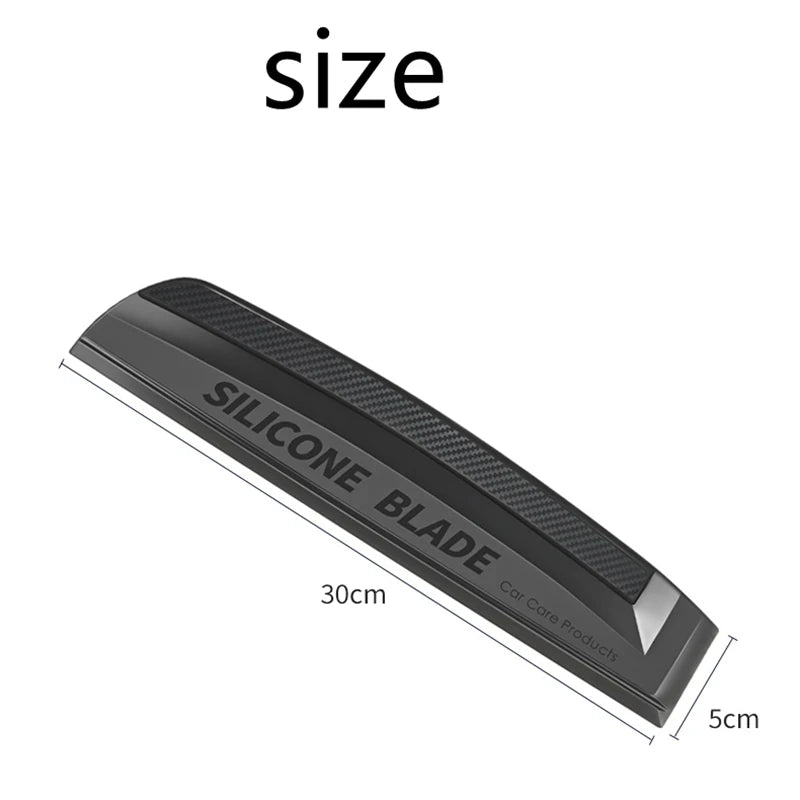 Car Squeegee Tool - Non-Scratch Silicone Window Wiper Blade