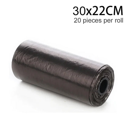Car Trash Can with Lid - Leak-Proof Mini Waste Container with 300 Bags