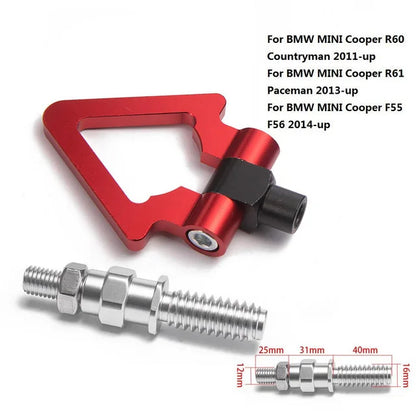 Universal Aluminum Towing Hook - JDM Trailer Towbar BMW VW Mercedes