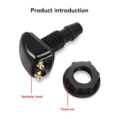 BMW Windshield Washer Nozzles - Front Windscreen Water Jets (2 Pack)