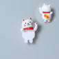 Motorcycle Decorative Dolls & Car Dashboard Stickers - Lucky Cat Ornaments