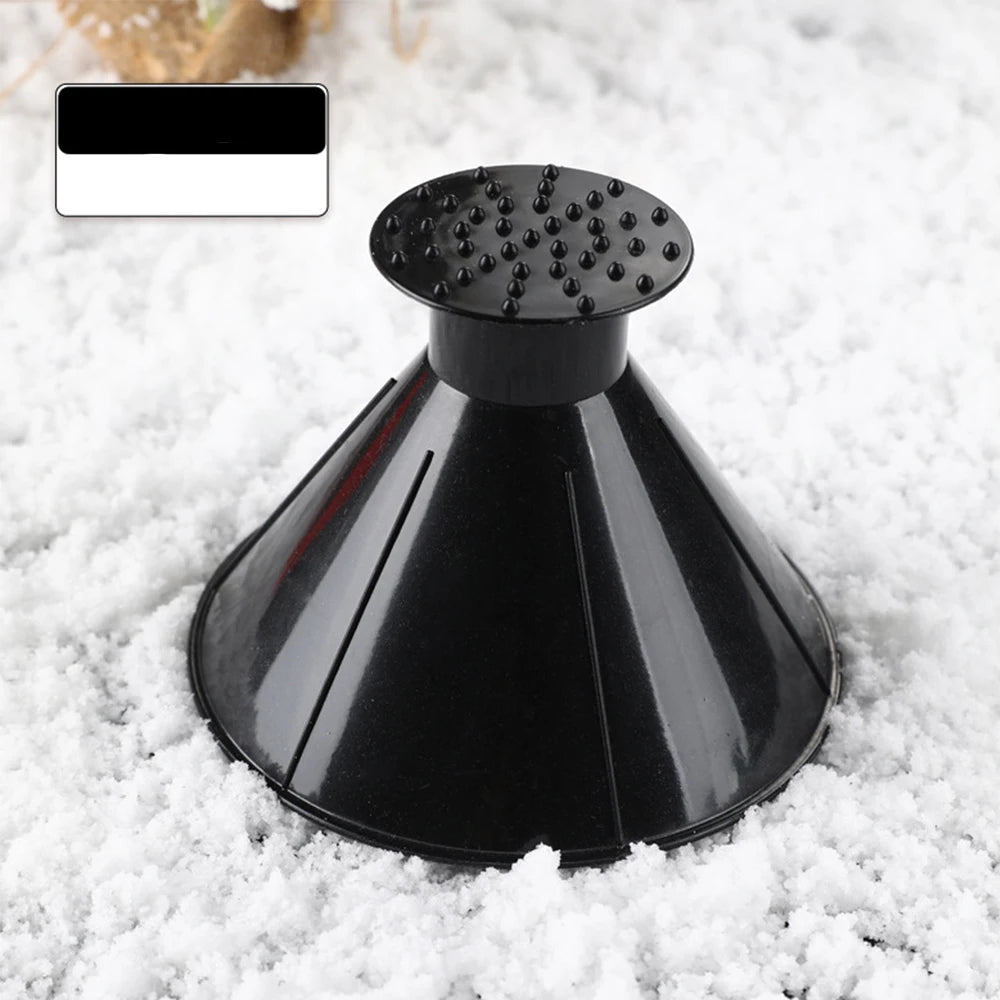 Magic Cone Ice Scraper - Winter Windshield Snow Remover Tool