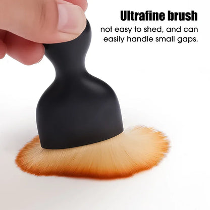 Car Vent Cleaning Brush with Casing - Soft Interior Detailing Tool