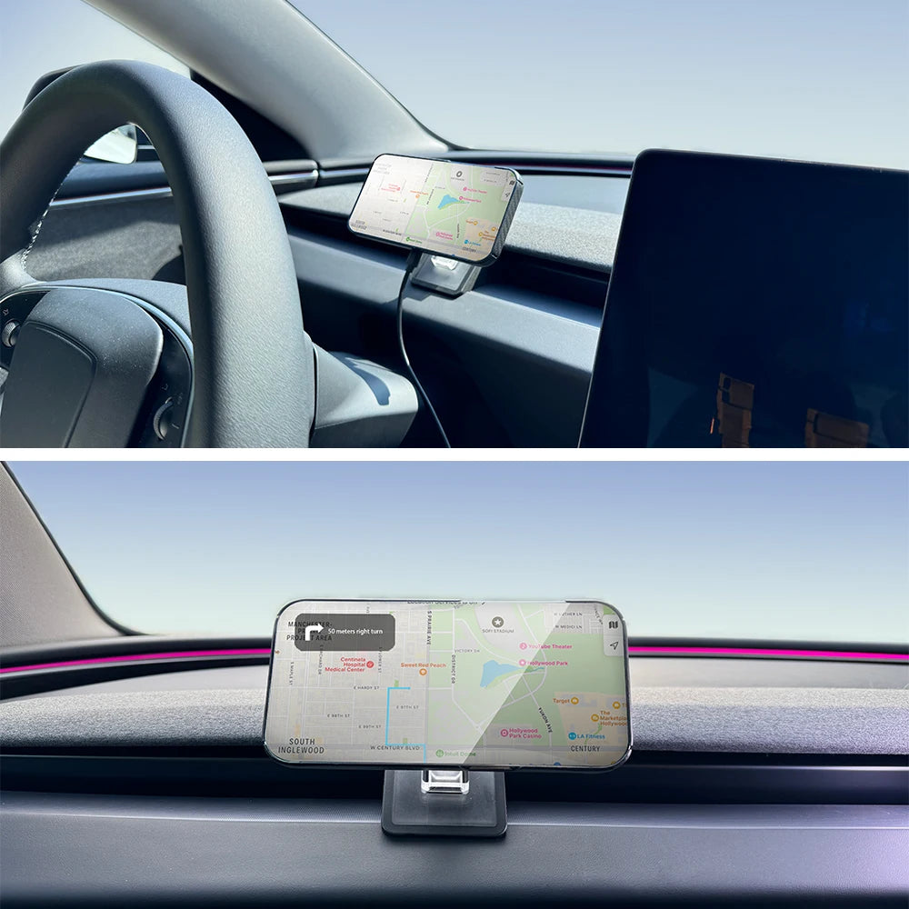 Tesla Model Y Juniper Magnetic Phone Mount - iPhone Holder