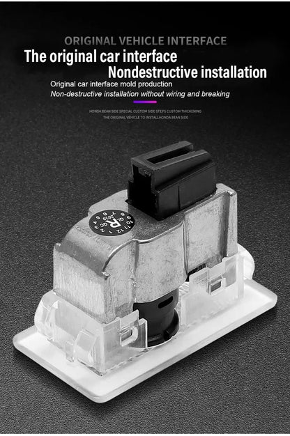 Tesla LED Door Welcome Light - Logo Projector Lamp 2pcs