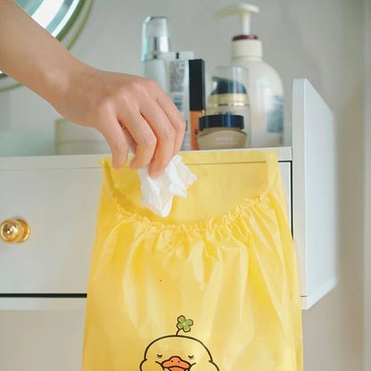 Adhesive Car Trash Bags 15PCS - Disposable Interior Hanging Garbage Bin