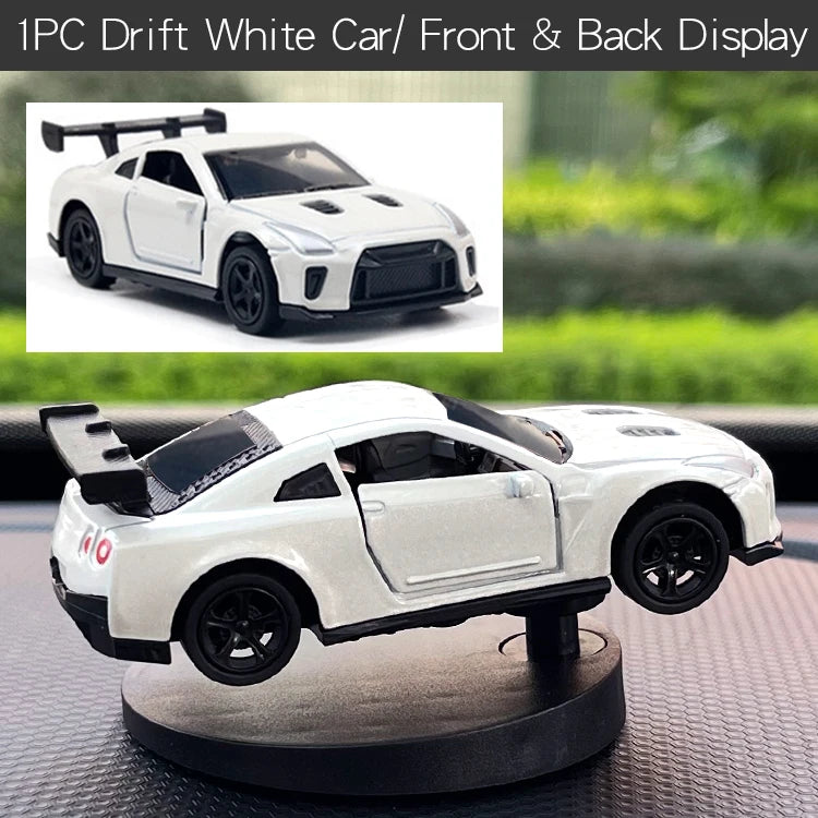 Drift Car Dashboard Toy Model - Swing Turning Sports Race Ornament