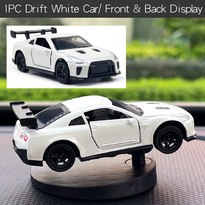 Drift Car Dashboard Toy Model - Swing Turning Sports Race Ornament