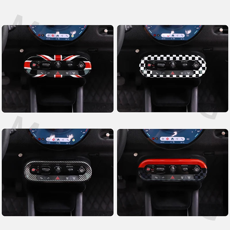 Car Central Control Button Frame Sticker - Mini Countryman 2024-2025