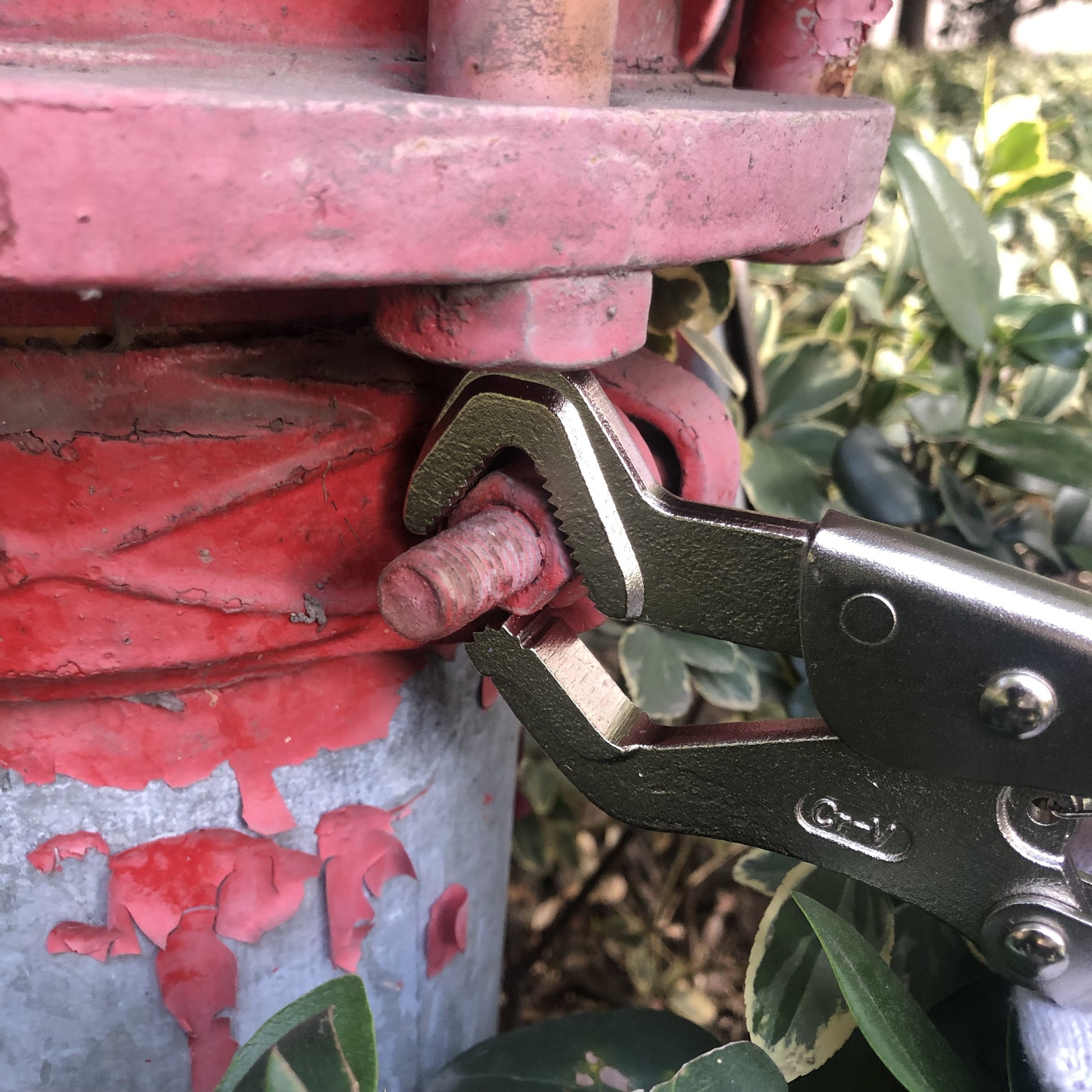 8.5 Inch Parrot Nose Locking Pliers - Adjustable Anti-Tip Rod Pliers