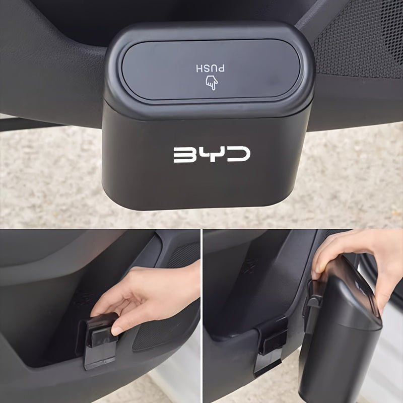 BYD Vehicle Trash Can - Leakproof Compact Design for All BYD Models