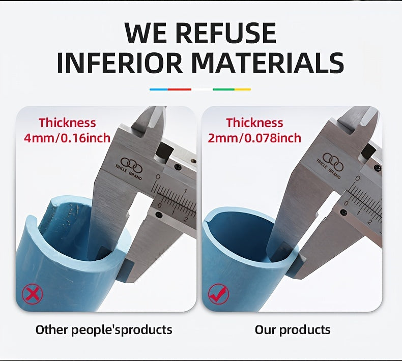 Carbon Fiber Faux Leather Steering Wheel Cover - 15 Inch Sports Style