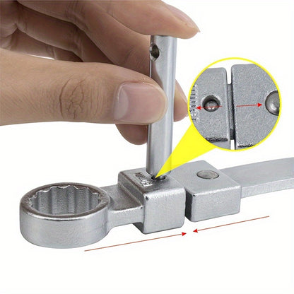 15-Piece Timing Belt Tensioner Pulley Wrench Set - 12-Point Carbon Steel Kit