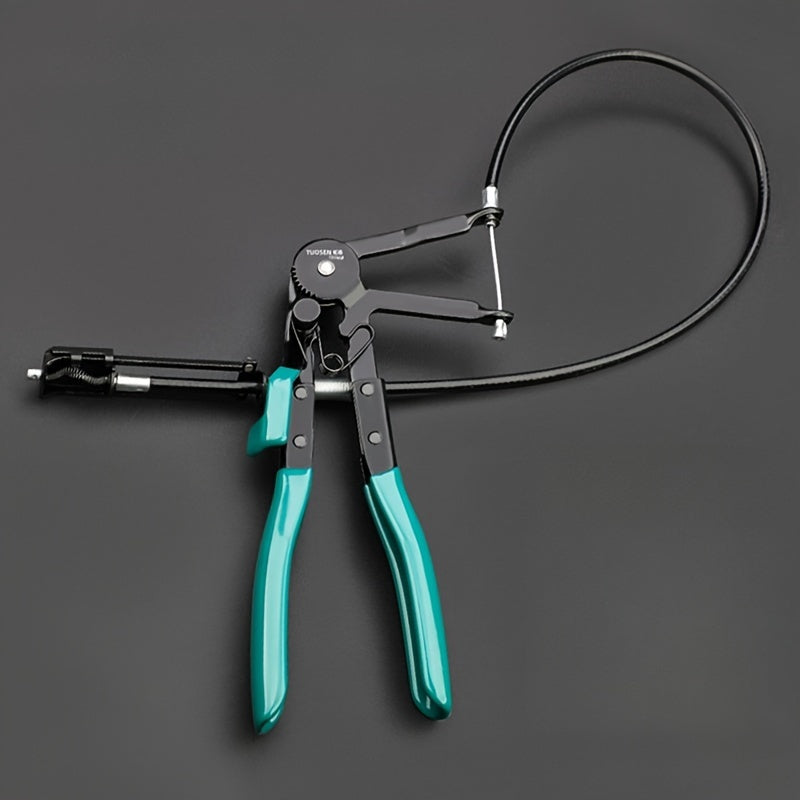 Flexible Wire Clamp Pliers with Buckle - Automotive Coolant Hose Tool
