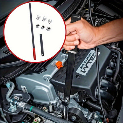 Universal Serpentine Belt Tool Kit - 3/8 & 1/2 Drive Tensioner Wrench Set
