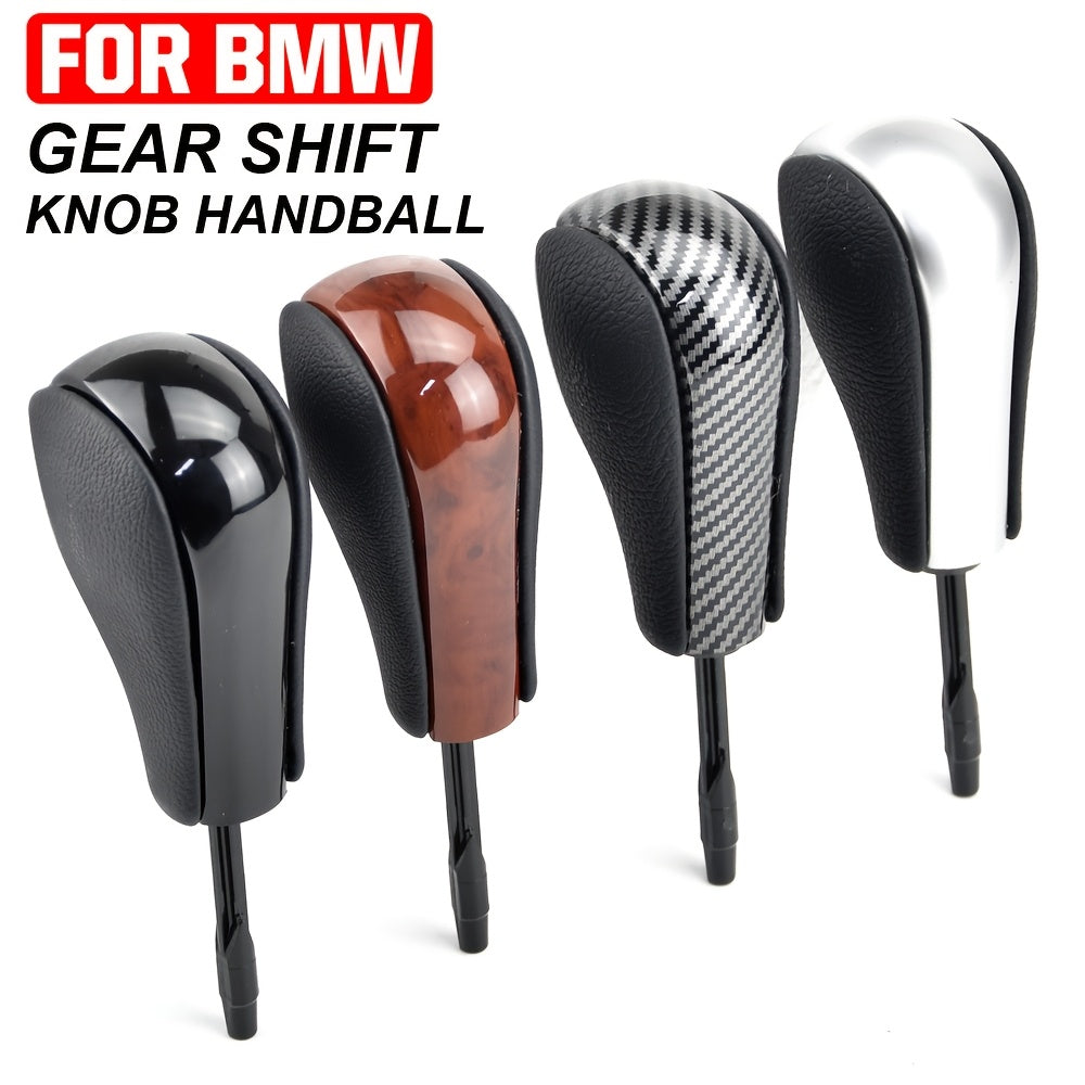 BMW Gear Shift Knob E46 E60 E90 PU Leather ABS Auto Trans