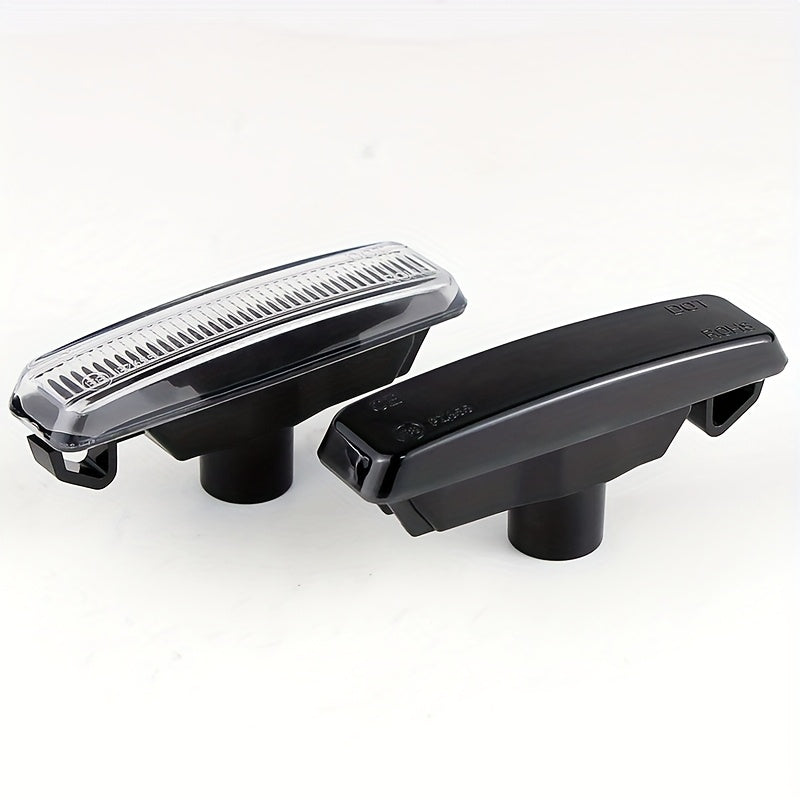 BMW E39 Fender Light Covers - 525i-540i M5 1995-2003 Black 2pcs