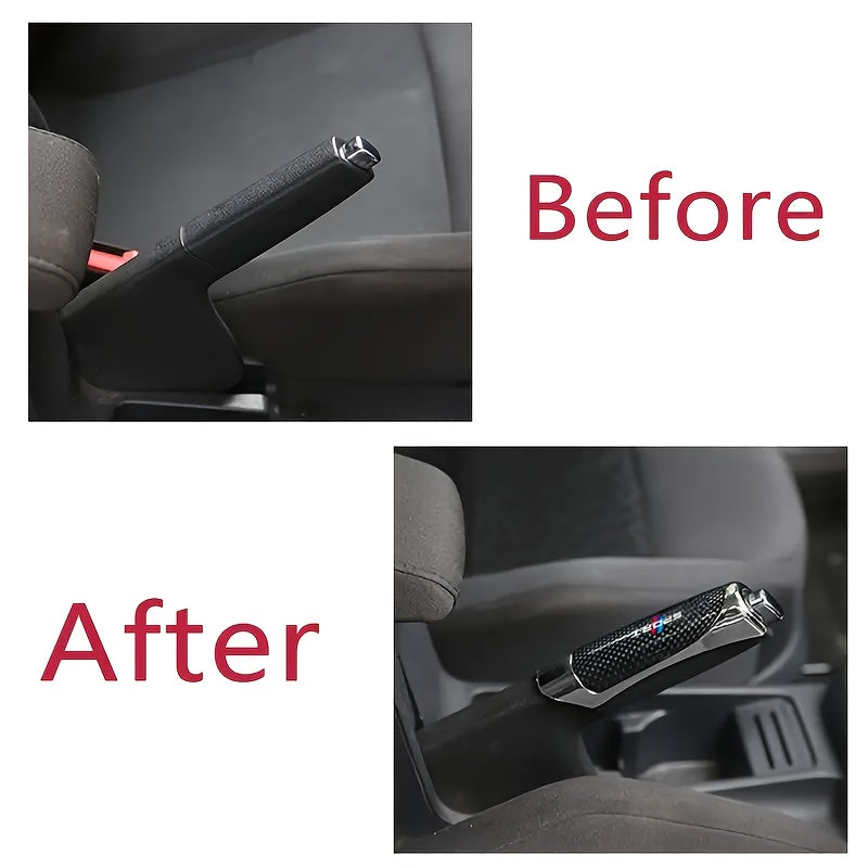 BMW Carbon Fiber Handbrake Cover - German Series Mechanical
