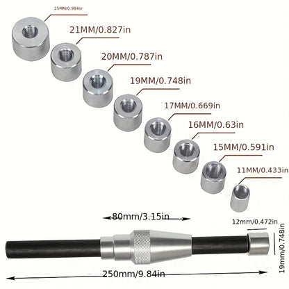 10-Piece Universal Clutch Alignment Tool Kit - 11-25mm Range