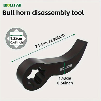 Bull Horn Half Shaft Disassembly Tool - 3/8 Drive Axle Removal Pry Bar njbzc