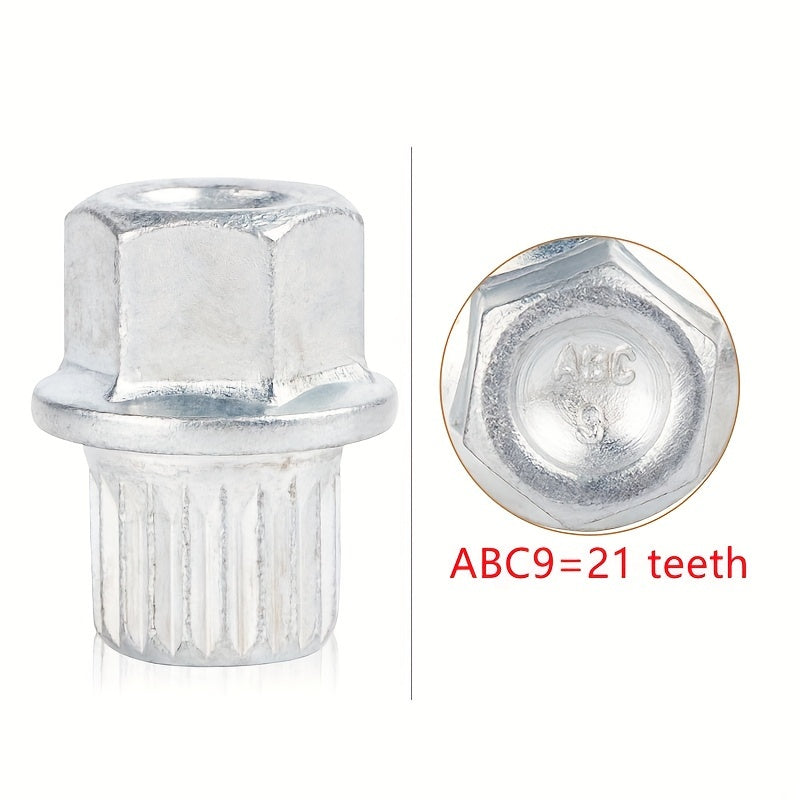 VW Audi Wheel Lock Socket Set - 21 Teeth Anti-Theft Tool ABC9=21 teeth