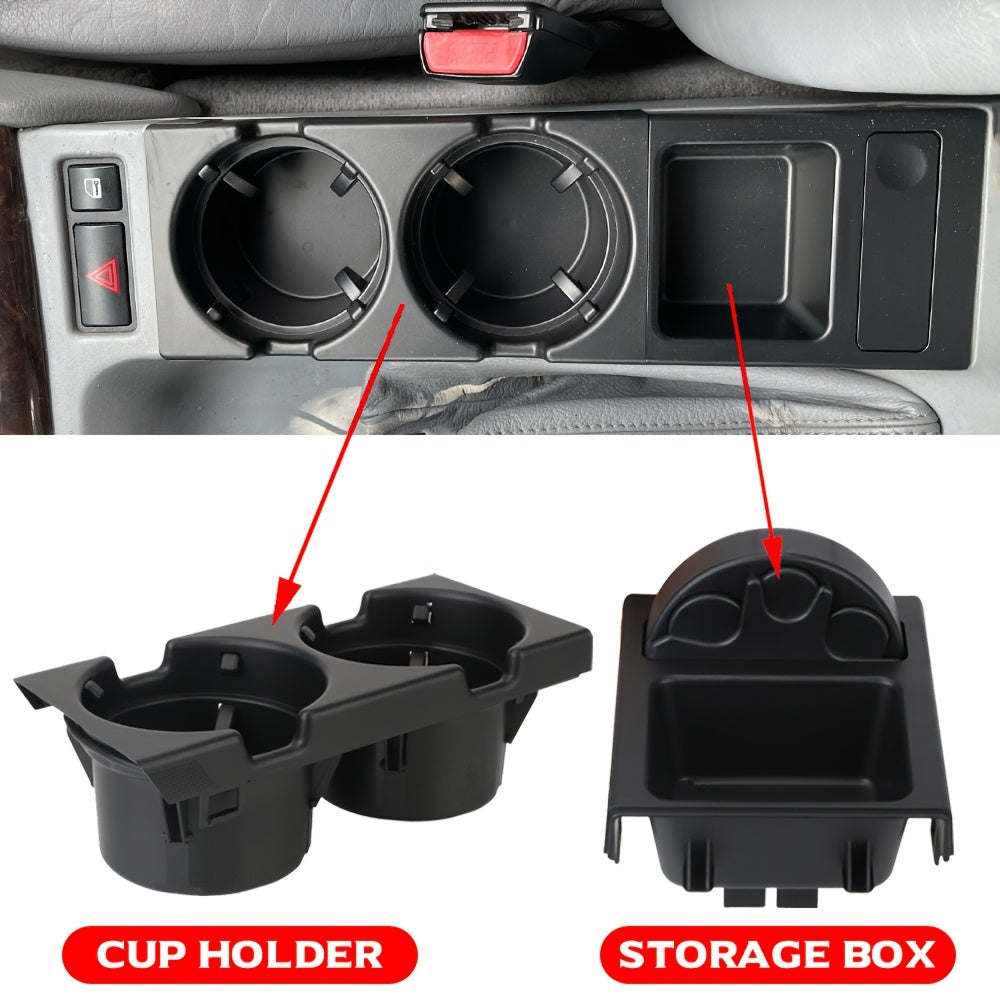 BMW E46 Center Console Cup Holder - Interior Upgrade Kit