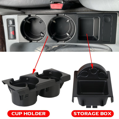 BMW E46 Center Console Cup Holder - Interior Upgrade Kit