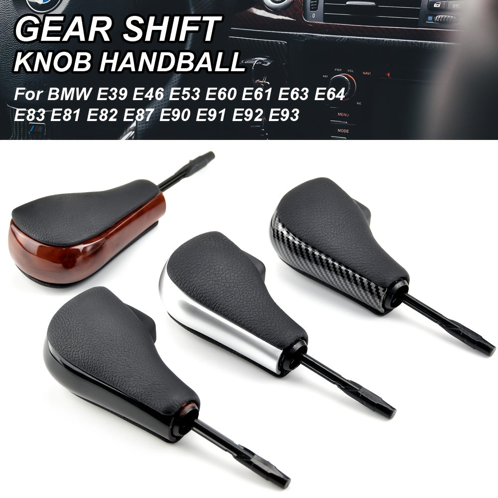 BMW Gear Shift Knob E46 E60 E90 PU Leather ABS Auto Trans