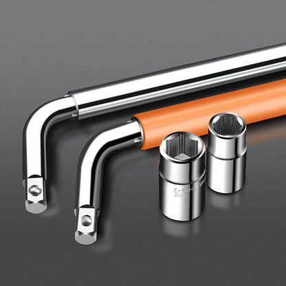 4-in-1 Telescoping Socket Wrench Set - Chrome Vanadium Steel Emergency Tool