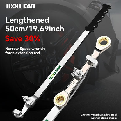 Universal Extension Wrench Tool - Torque Converter Rod with Enhanced Grip