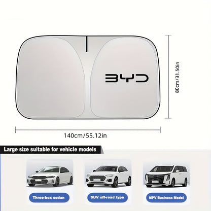 BYD Car Sunshades - Model-Specific Heat Insulation & UV Protection Curtains