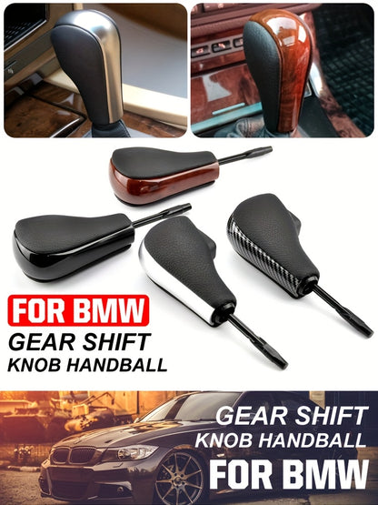 BMW Gear Shift Knob E46 E60 E90 PU Leather ABS Auto Trans