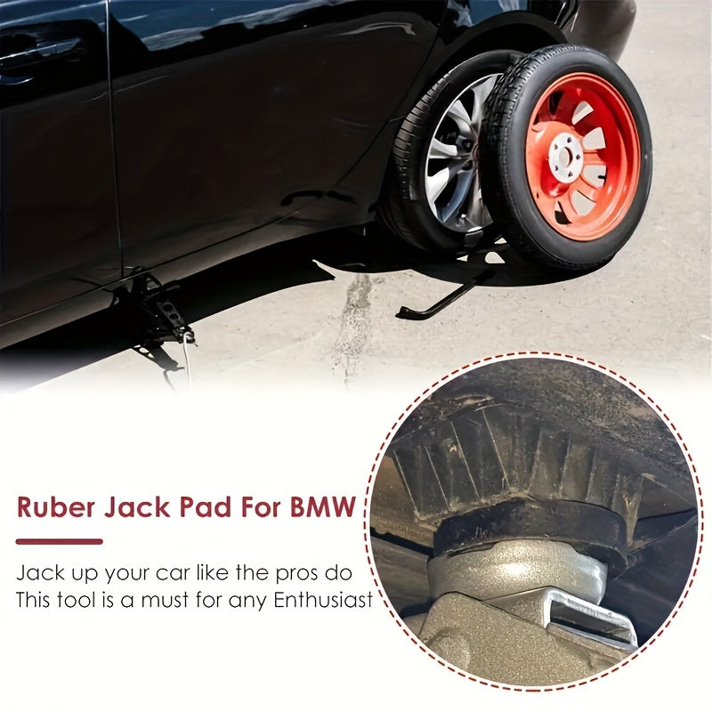 BMW Rubber Jack Pad Adaptor Tool - 2pcs Sill Damage Protector for All Models