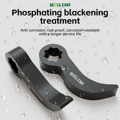 Bull Horn Half Shaft Disassembly Tool - 3/8 Drive Axle Removal Pry Bar