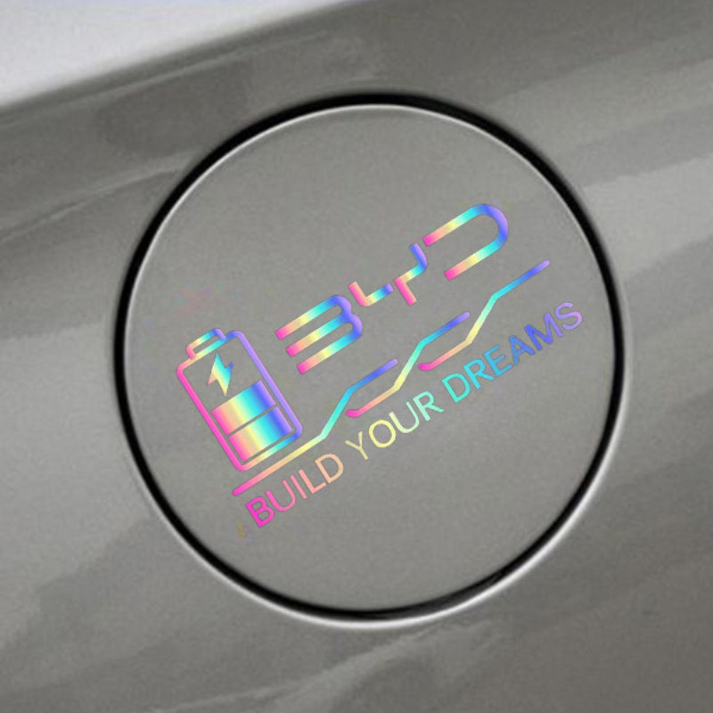 BYD ATTO 3 EV Charging Port Cover Sticker - Premium Vinyl Decal