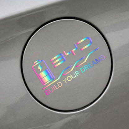 BYD ATTO 3 EV Charging Port Cover Sticker - Premium Vinyl Decal