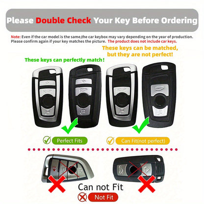 BMW TPU Key Fob Cover - 1-7 Series X1-X4 M5 M6 GT3 GT5 4-Button