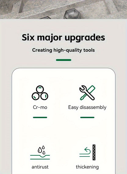 Bull Horn Half Shaft Disassembly Tool - 3/8 Drive Axle Removal Pry Bar