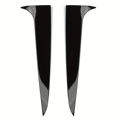 BMW X3 F25 Rear Window Spoiler - Glossy Black ABS Canards