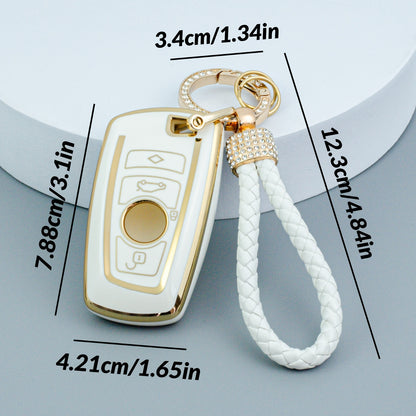 BMW TPU Key Fob Cover - 1 3 5 7 Series X1-X5 F10-F30 M3 M4