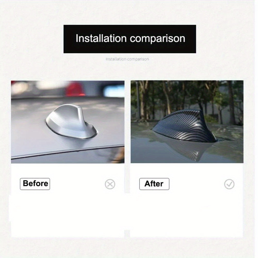 BMW Carbon Fiber Shark Fin Antenna Cover - F30-F87 2-7 Series