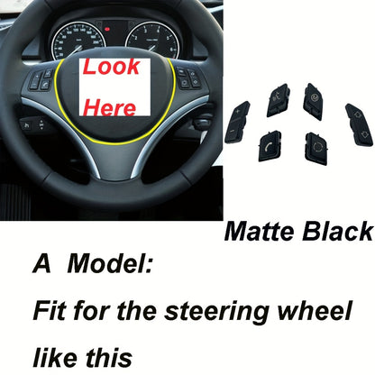 BMW M Button Switch - E90 E92 E93 M3 E81-E88 X1 E84 Steering Black A Model