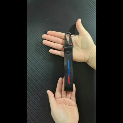 BMW Premium Nylon Key Ring - Logo Keychain E30-F35 M3 M5 X1-X7