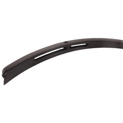 Side-angle view of Trim Molding Left Replaces #103528800H, Front showing molding profile and clip channel for Tesla Model X - view 5