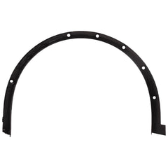 Side-angle view of Trim Molding Right Direct Fit, Front showing molding profile and clip channel for Tesla Model X - view 5